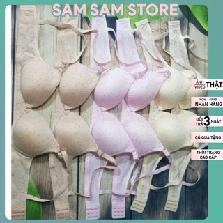 Áo ngực bầu và cho em bé bú đệm mút mỏng không gọng tiện lợi size lớn cho bầu ngực bự Sam Clothing