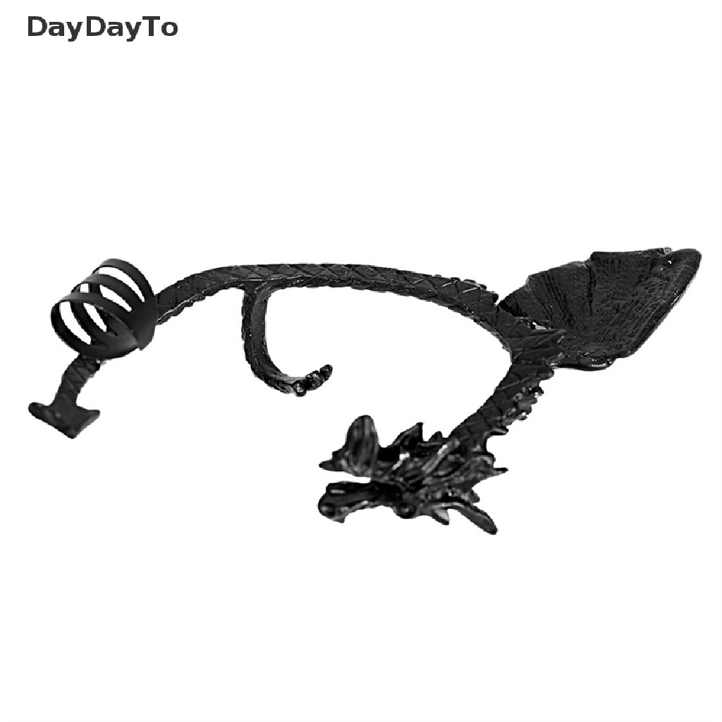 Khuyên Vành Tai Hình Rồng Phong Cách Gothic Punk Cổ Điển Cho Nam Và Nữ