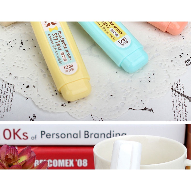 Bút xoá nước 12ml M&G ACF60704, Bút xóa văn phòng