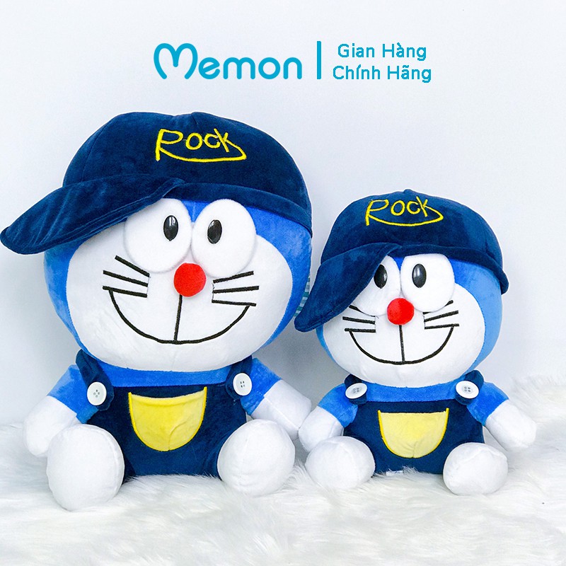 Gấu Bông Doraemon Mũ Cao Cấp Memon