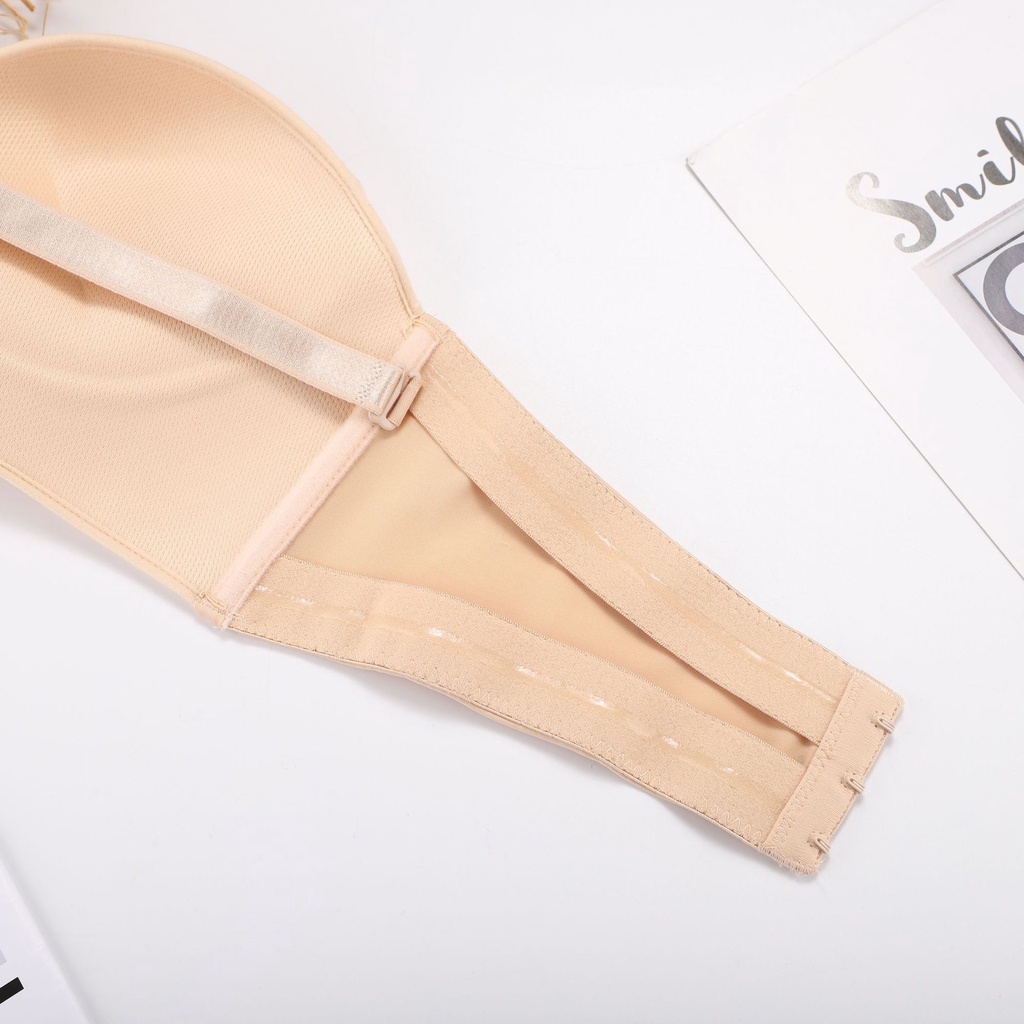 Áo ngực su cúp ngang chống tuột cài trước cao cấp, thiết kế đơn giản, trẻ trung, dễ phối đồ (MS 04063) Anna Shop