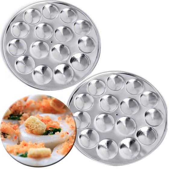 Bộ 2 Khuôn Inox Làm Bánh Bèo 26cm