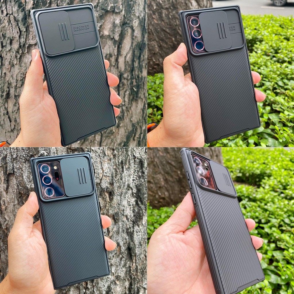 ỐP LƯNG SAMSUNG GALAXY NOTE 20 ULTRA NILLKIN CAMSHIELD PRO BẢO VỆ CAMERA CHÍNH HÃNG