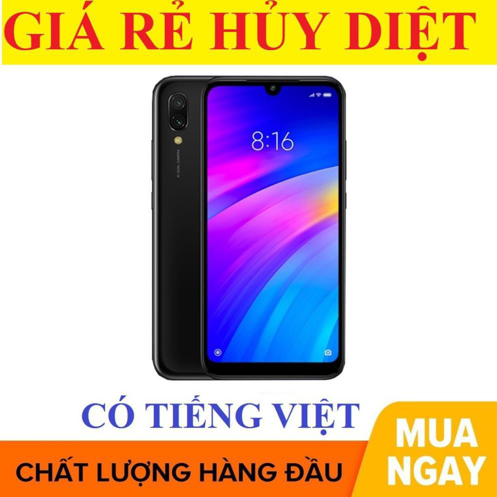 điện thoại Chính Hãng Xiaomi Redmi 7 (3GB/32GB) 2SIM MỚI, Chiến Game Siêu mượt | BigBuy360 - bigbuy360.vn