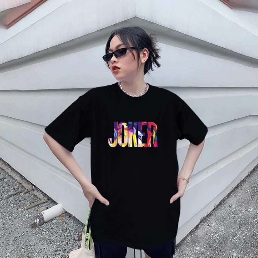 Áo Thun Nam Nữ , Áo Phông Nam Cổ Tròn ICON DENIM King Of The Street, Vải Cotton Co Giãn, Form Regular joker ! ⛸️