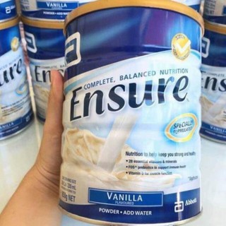[Date T8/2022] Sữa Ensure Úc 850g