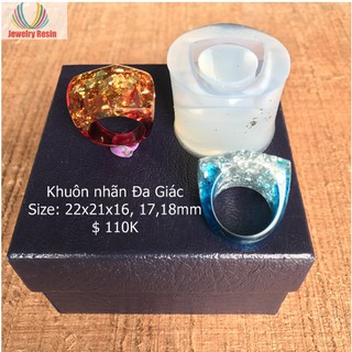 Khuôn Epoxy Resin:Khuôn Nhẫn Đa Giác Lớn