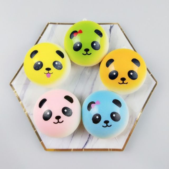 Squishy panda 10cm( đọc kĩ mô tả)