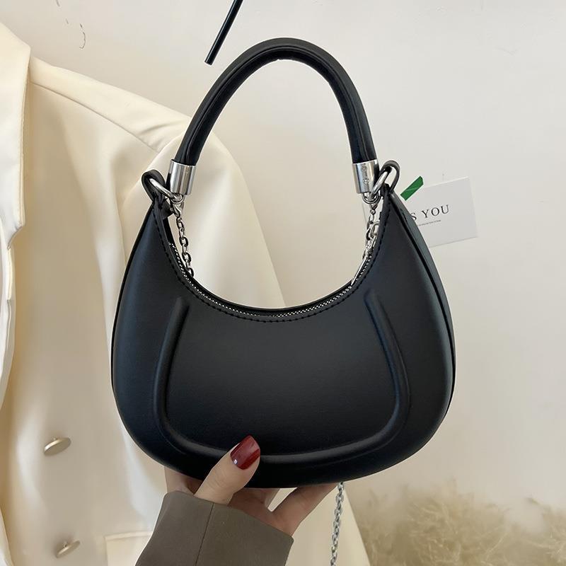 Túi Đeo Chéo Da PU Cao Cấp Màu Trơn Đơn Giản Thời Trang Hàn Quốc