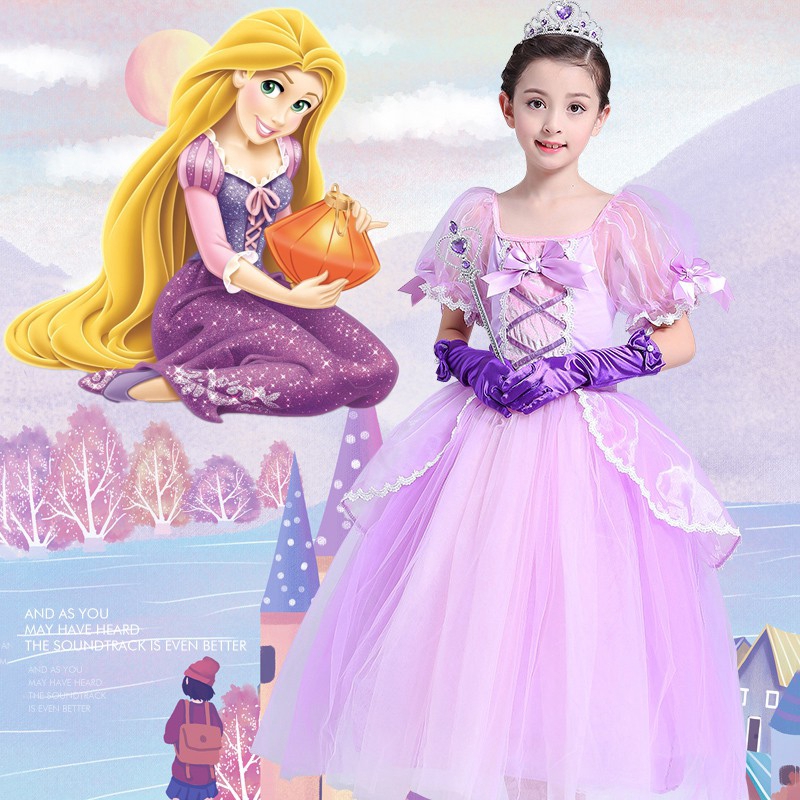 Đầm hóa trang công chúa Disney dành cho bé gái