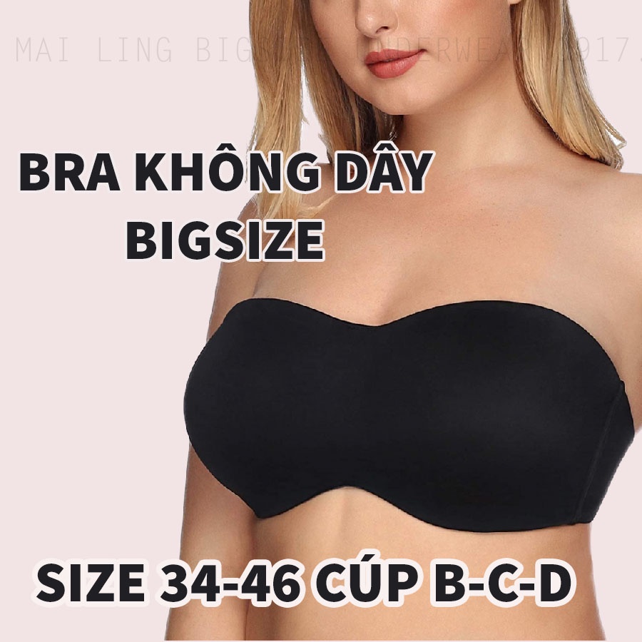 Áo Ngực Không Dây Bigsize Thái Lan CÓ GỌNG, QUẢ TO ÔM TRỌN V1