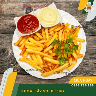 Khoai Tây Sợi Bỉ Marquise Clarebout Siêu Giòn Túi 1Kg