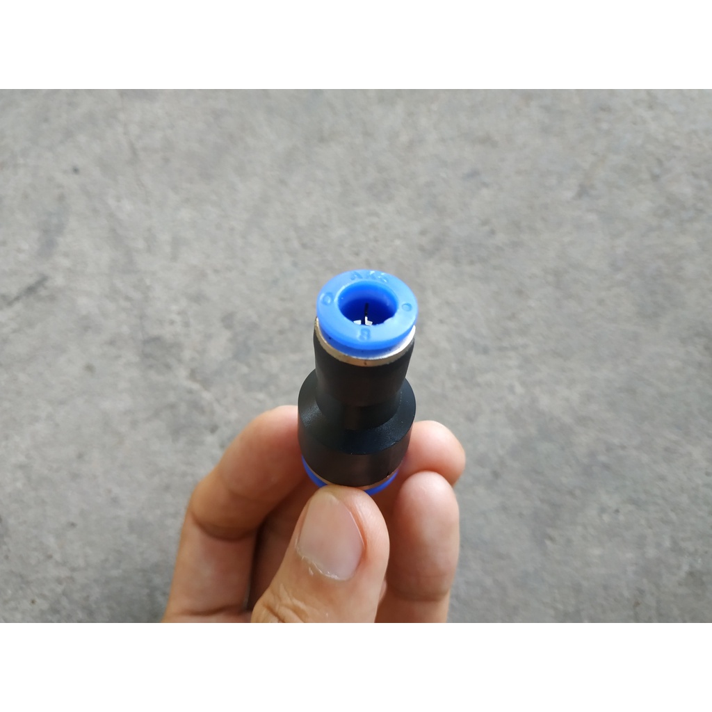 Đầu nối giảm 12mm ra ống 8mm dành cho phun sương ống khí nén chịu được áp suất áp lực - MHL