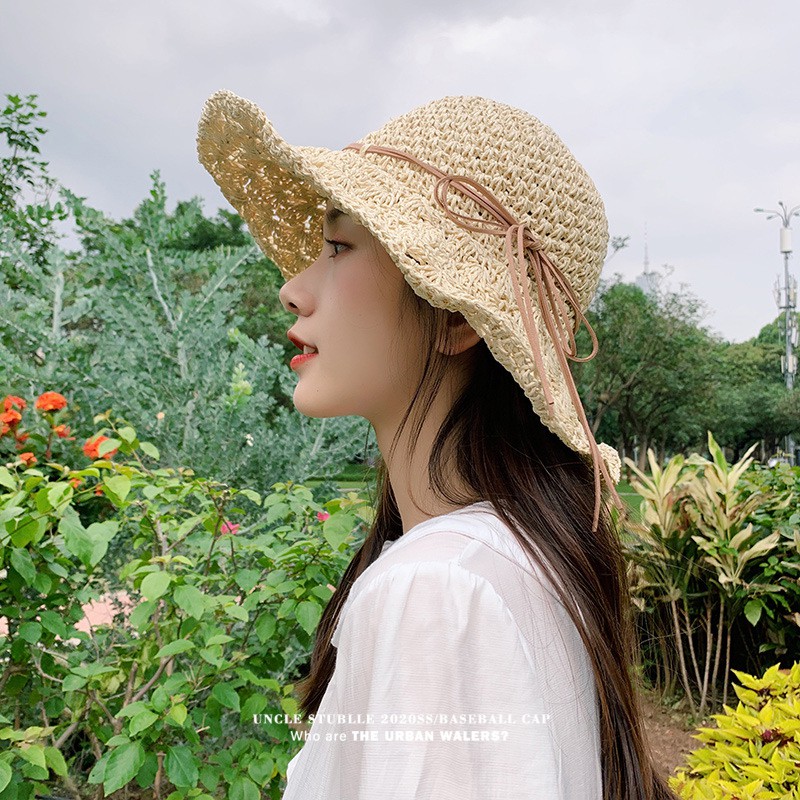 Mũ cói cao cấp tiểu thư đi biển