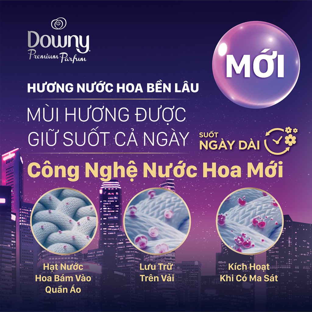 Downy Xả vải Túi 2.3L Hương Nước Hoa