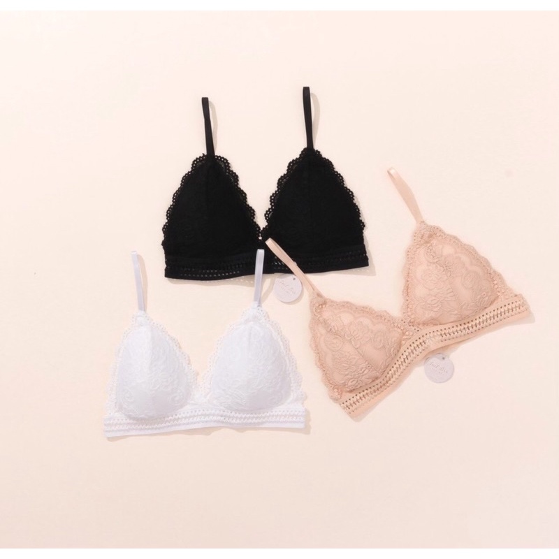 Áo bra ren hoa cúc