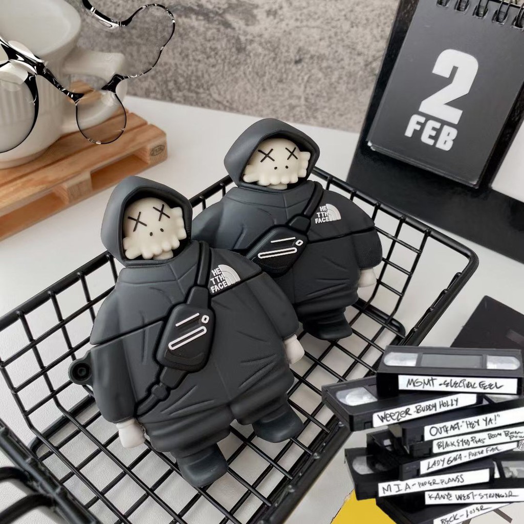 Hoạt Hình Vỏ Bảo Vệ Hộp Đựng Tai Nghe Airpods Hình Sesame Street Đáng Yêu Kèm Móc | BigBuy360 - bigbuy360.vn