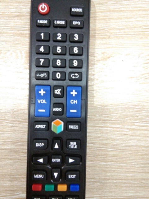 REMOTE Điều khiển Tivi LCD Asano - Điều Khiển Asano loại dài có nút tròn lục giác.