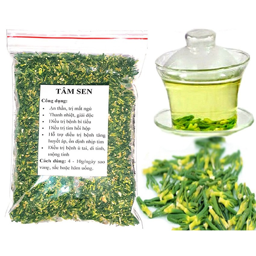 Trà Tâm Sen Khô  Giúp Dễ Ngủ_Ngủ Ngon Loại Đẹp 100g