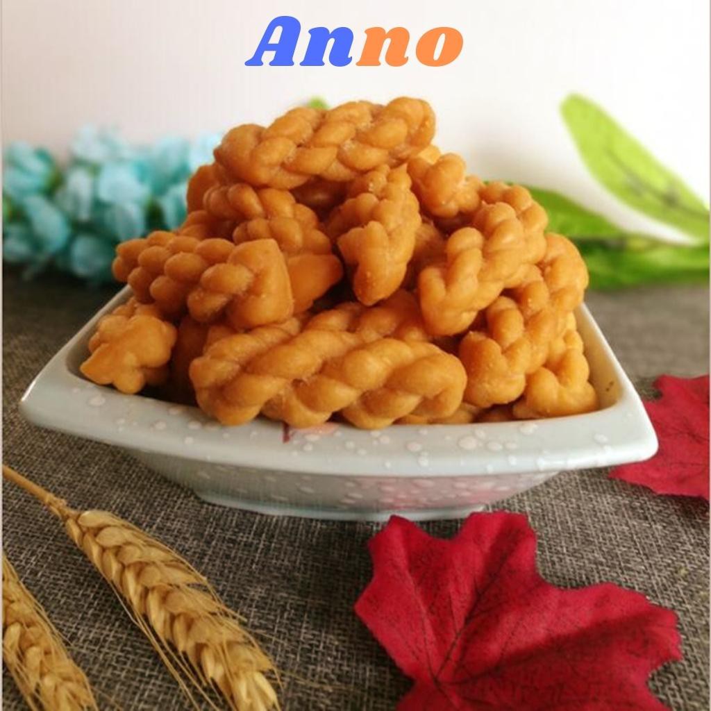 Bánh quẩy xoắn thừng nhỏ túi 300gram, thơm giòn, vị vừa ăn. | BigBuy360 - bigbuy360.vn