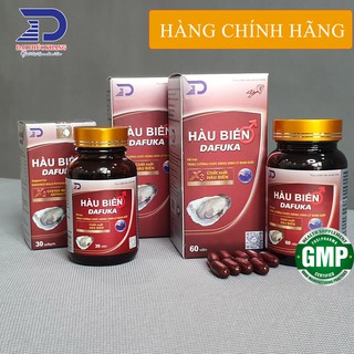 HÀU BIỂN DAFUKA tăng cường sinh lý nam giới - kéo dài thời gian quan hệ - chuẩn GMP bộ Y tế(hộp 60 viên)