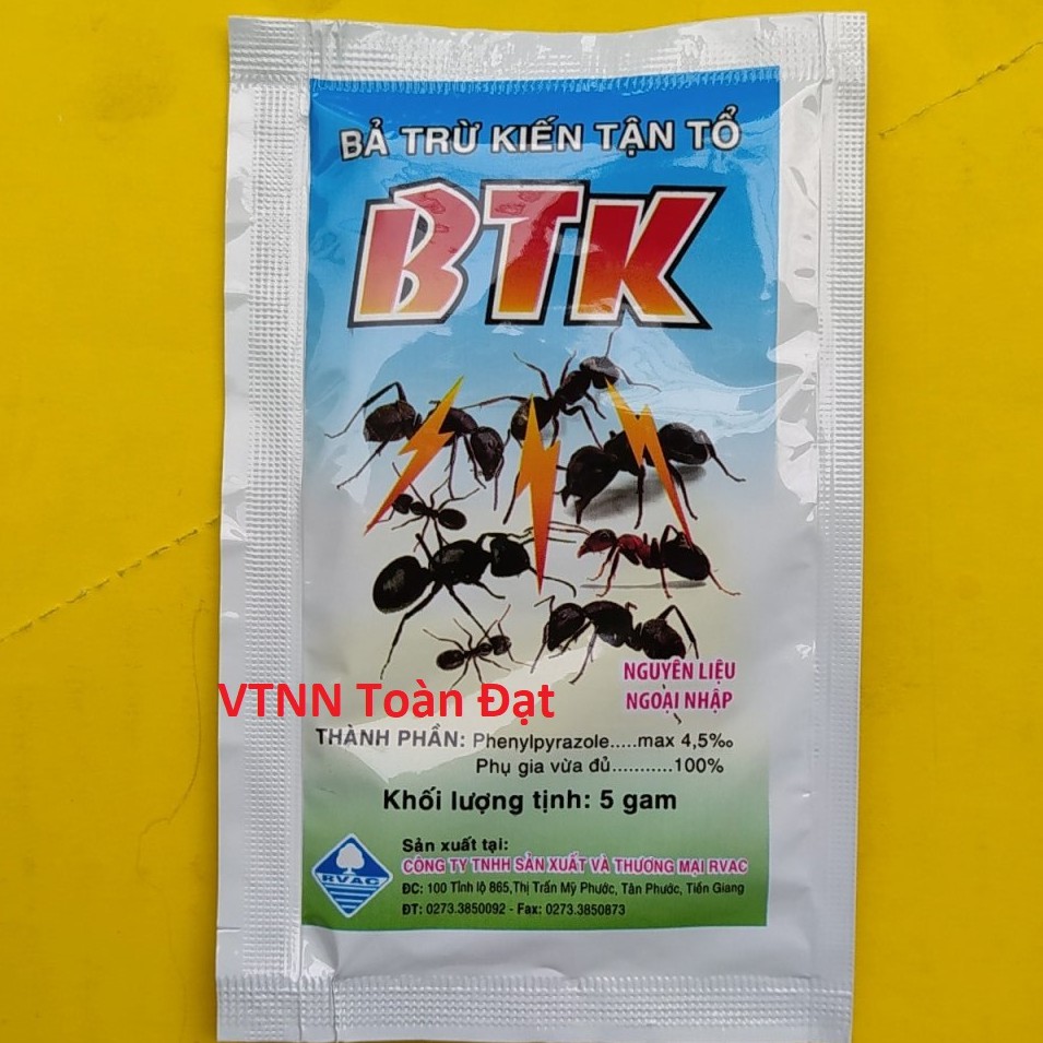 Thuốc trừ kiến BTK, Bả trừ kiến tận gốc BTK (5g)