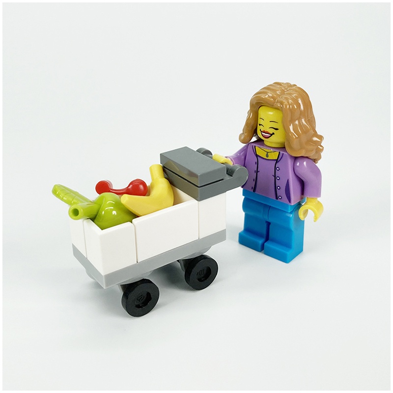 Moc Khối Lắp Ráp Đồ Chơi Nhà Bếp / Tủ Cà Phê / Máy Uống Cà Phê Sáng Tạo