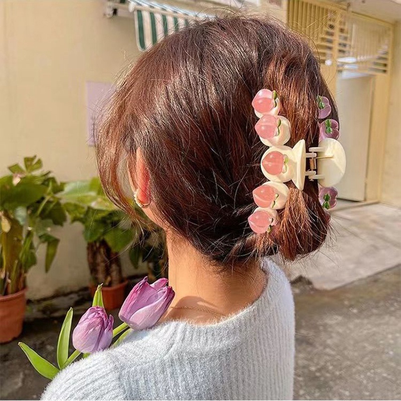 Kẹp Tóc Trong Suốt Phong Cách Nhật Bản Thời Trang Cho Nữ