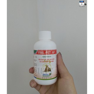 [Chai xịt Finil-Pet AP] Chuyên tiêu diệt ve, rận, bọ chét, ghẻ trên chó, mèo