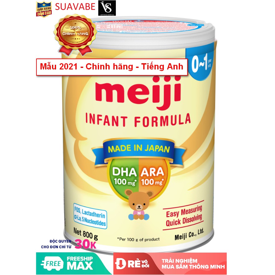 Sữa Meiji Infant formula 800g - chính hãng