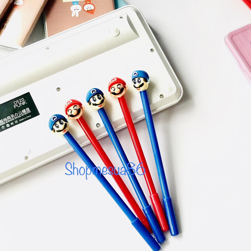 Bút thủy thủ, bút marico, bút gel nước siêu đáng yêu