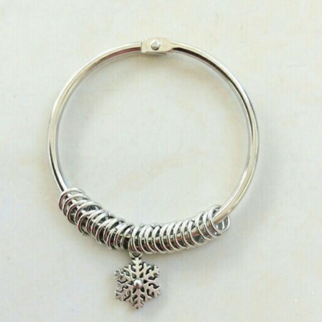 Kiềng tay inox phong cách