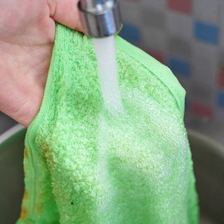 Khăn Lau Chén Dĩa Chất Liệu Sợi Tre