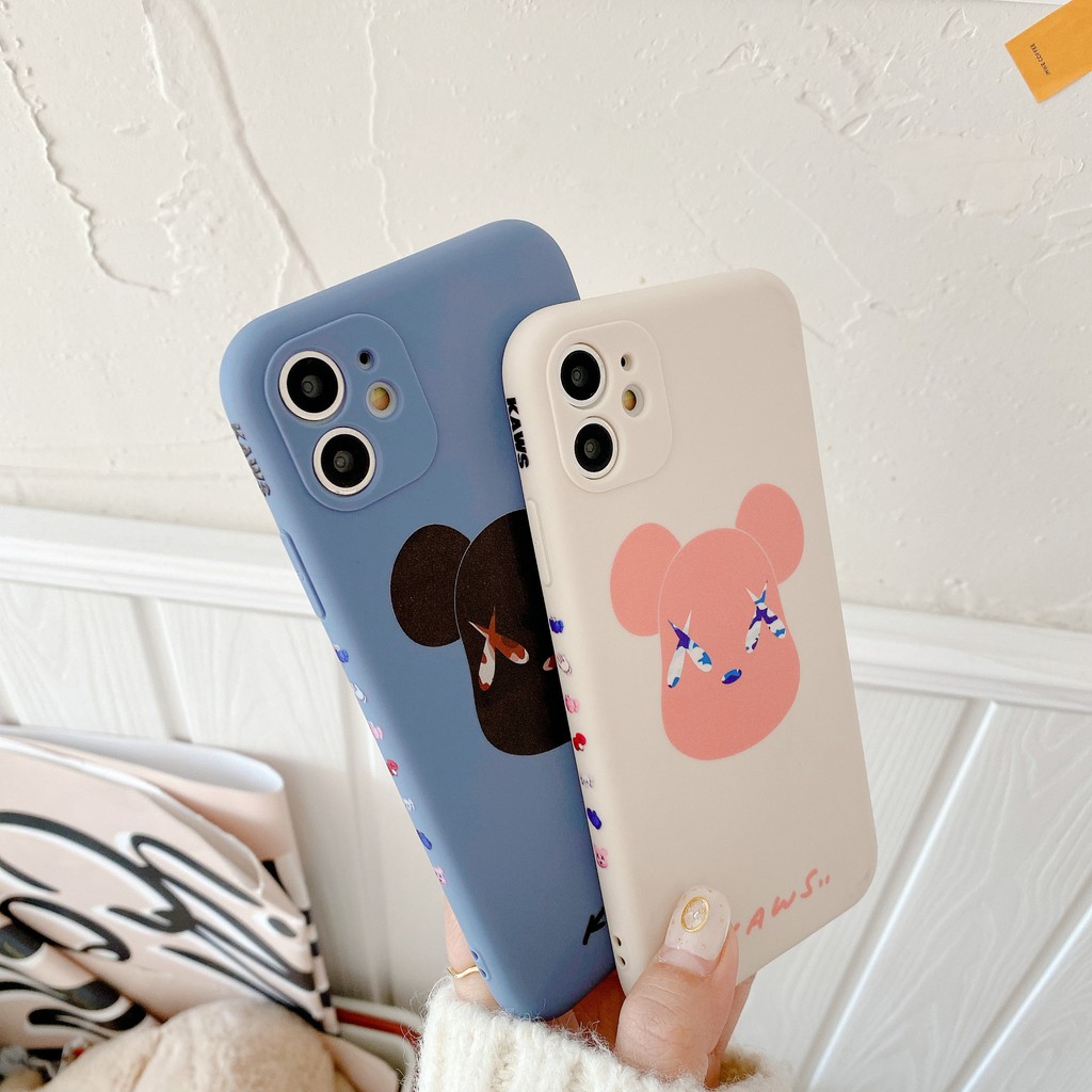 KAWS HAWKEYE Ốp Lưng In Hình Độc Đáo Cho Oppo A52 A92S A72 A9 2020 R17 Vivo Y50 Y70S Iqo Neo 3 Redmi 9 Note 8 Pro Xiaomi Mi 8 10 Lite