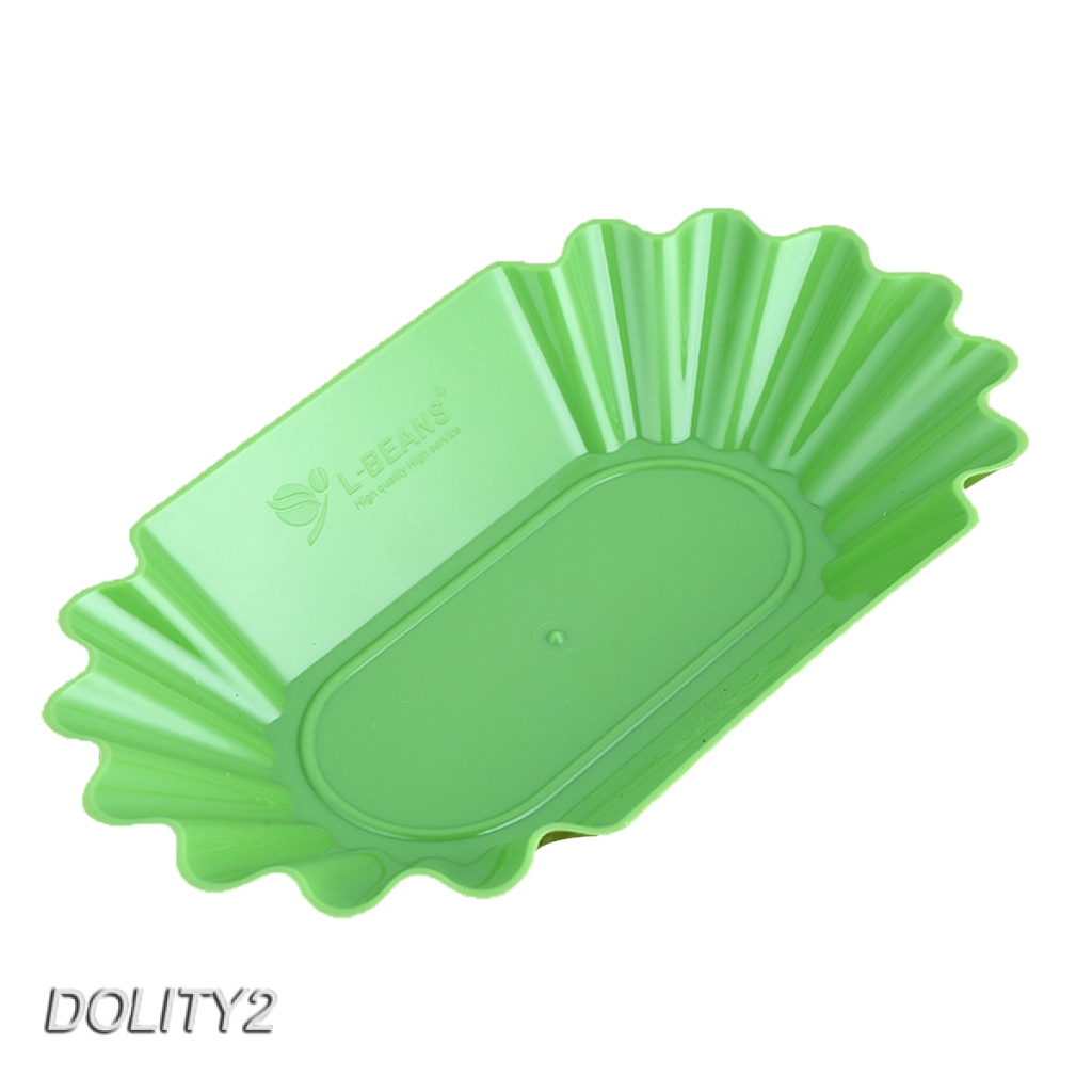 Set 2 Khay Đựng Ly Cà Phê Hình Oval