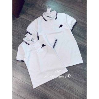 Set áo phông cổ viền nam nữ