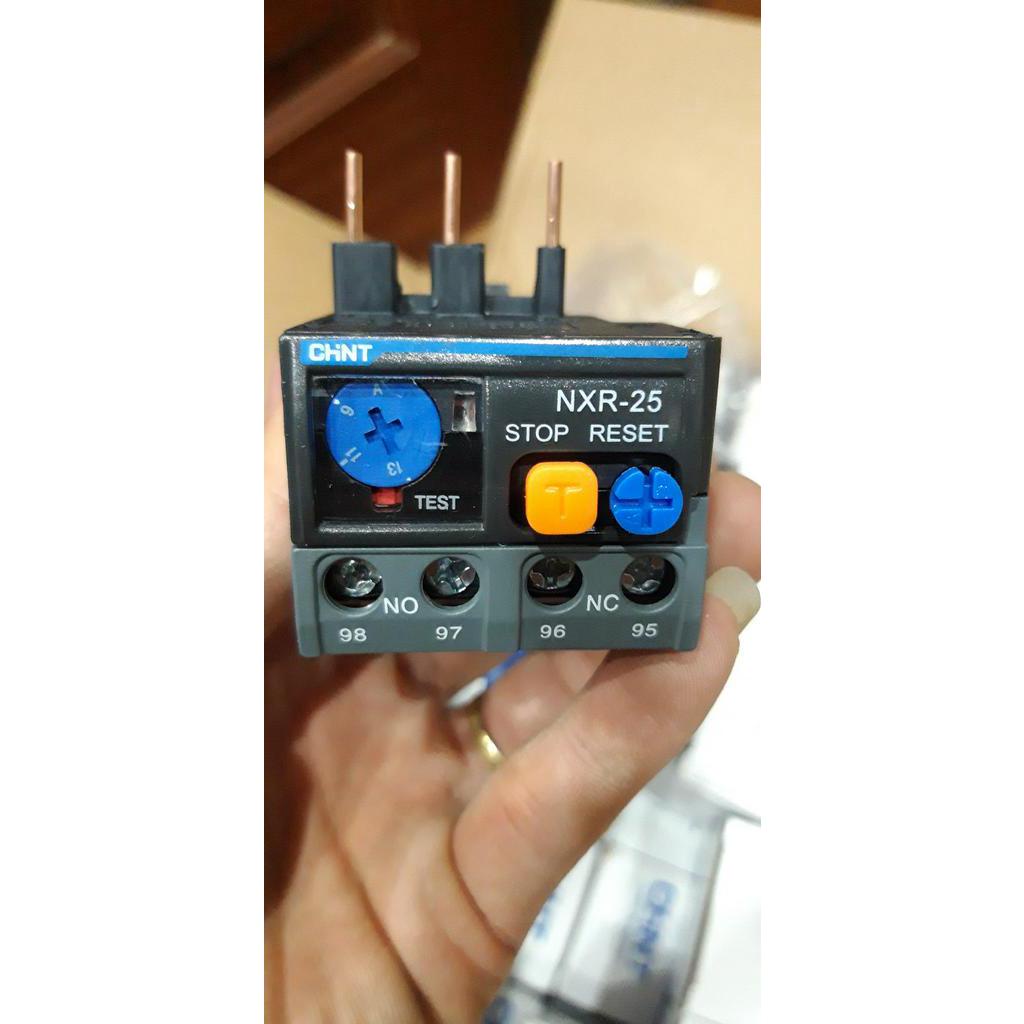 Rơle nhiệt NXR-25 CHINT 9-13A rơ le quá tải nhiệt