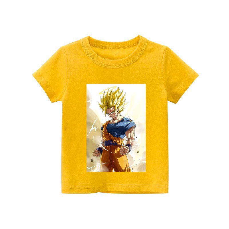 áo thun cho bé trai Songuku Dragon Ball vải dày dễ chịu
