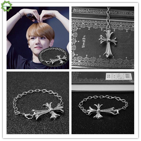 Vòng đeo tay 19cm phong cách punk hiphop thời trang cho nam và nữ