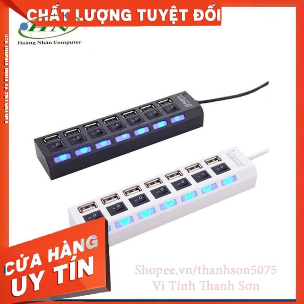 HUB Ổ ĐIỆN 7 PORT CÔNG TẮC - Vi Tính Thanh Sơn