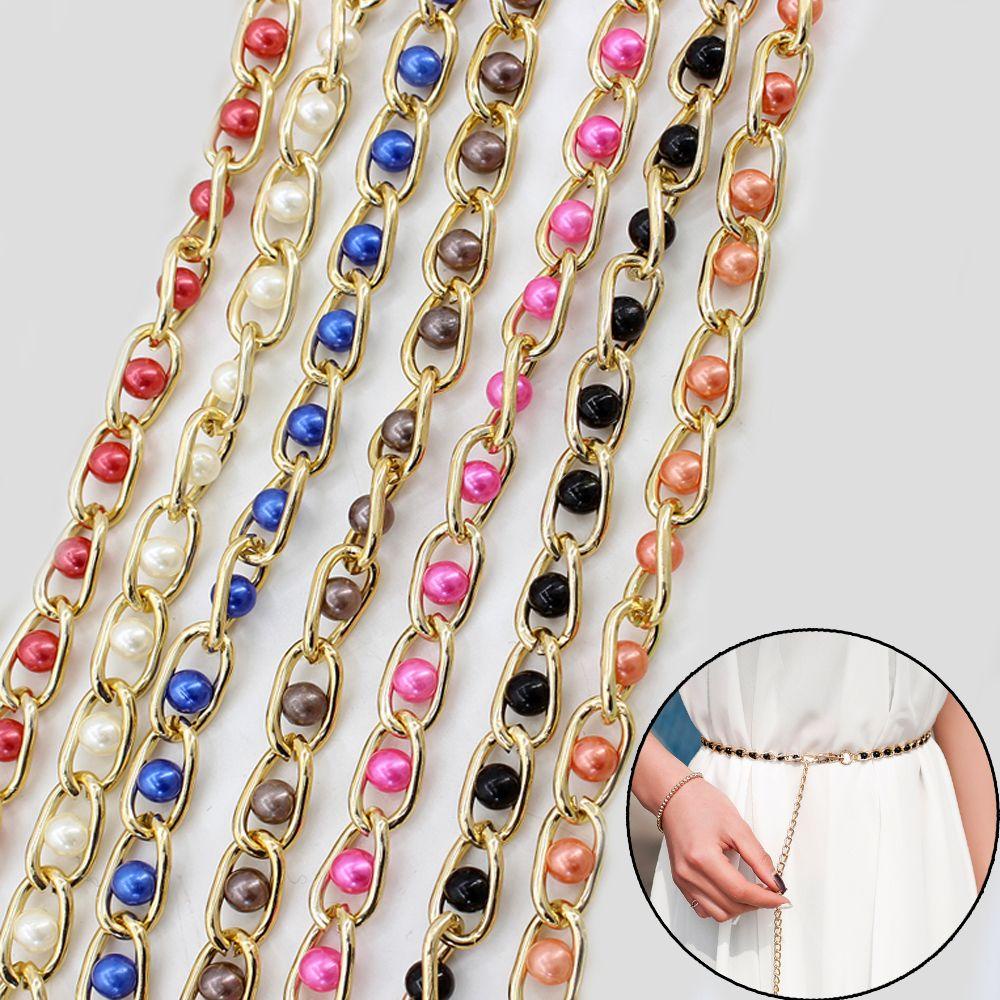 ❈Người Đẹp❈ Thắt Lưng Chuỗi Hạt Ngọc Trai Giả Thời Trang Cho Nữ