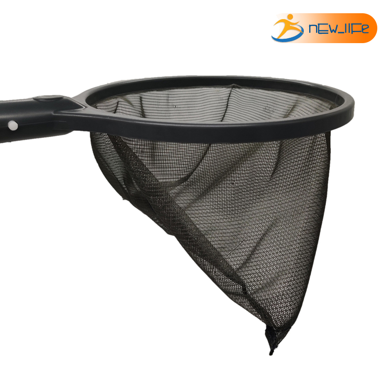 ✨Bestdeal✨Heavy Duty Swimming Pool Skimmer Net Leaf Rake Black Fine Mesh Net Bag