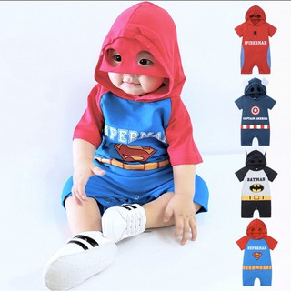 Bộ body siêu nhân cho bé trai từ 5-12kg Hàng cao cấp