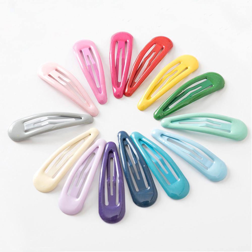 Set 20 Kẹp Mái Nhiều Màu Năng Động Đáng Yêu Cho Bé