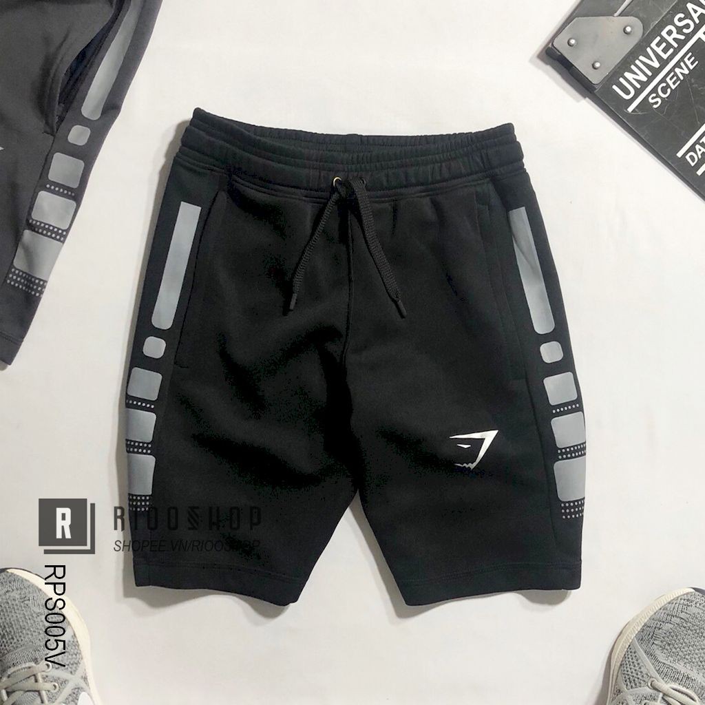 Quần thun nam thể thao ngắn cao cấp tập gym RPS005v - quần short nam Riooshop | BigBuy360 - bigbuy360.vn