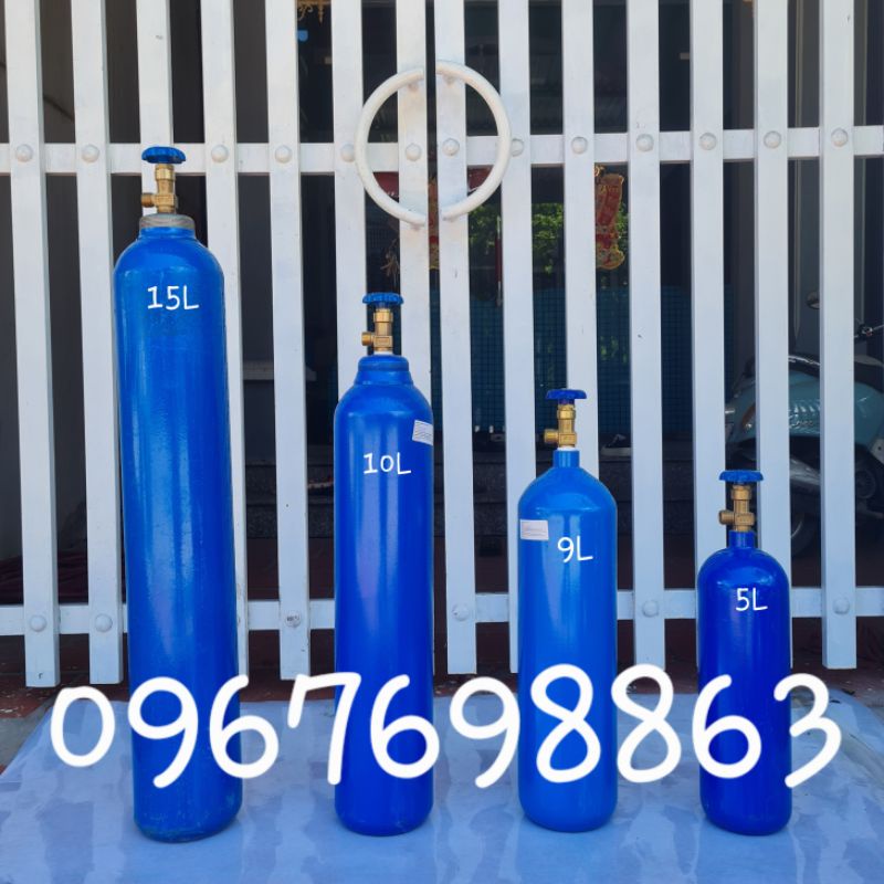 Bình Khí Co2 Hàn Mig 5Lít Đã Nạp Khí