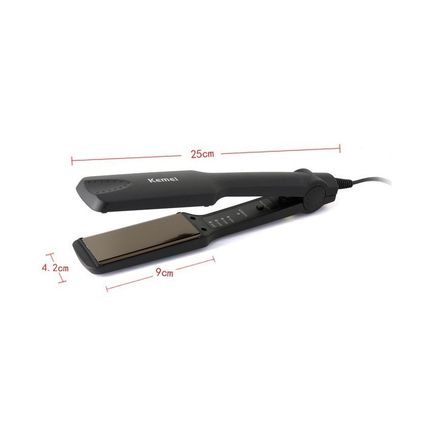 Máy Kẹp, Duỗi Tóc Cao Cấp Kemei 329