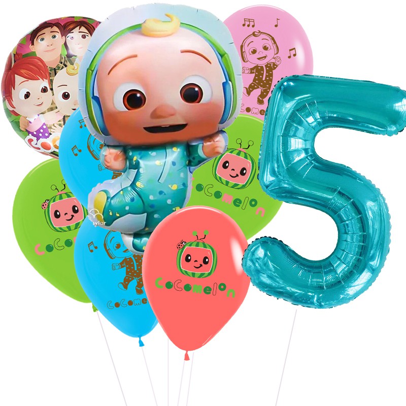 Set 9 Bong Bóng Trang Trí Tiệc Sinh Nhật
