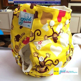 Combo 2 bỉm goodmama cao cấp sct size l ngày và 1 lót l đêm