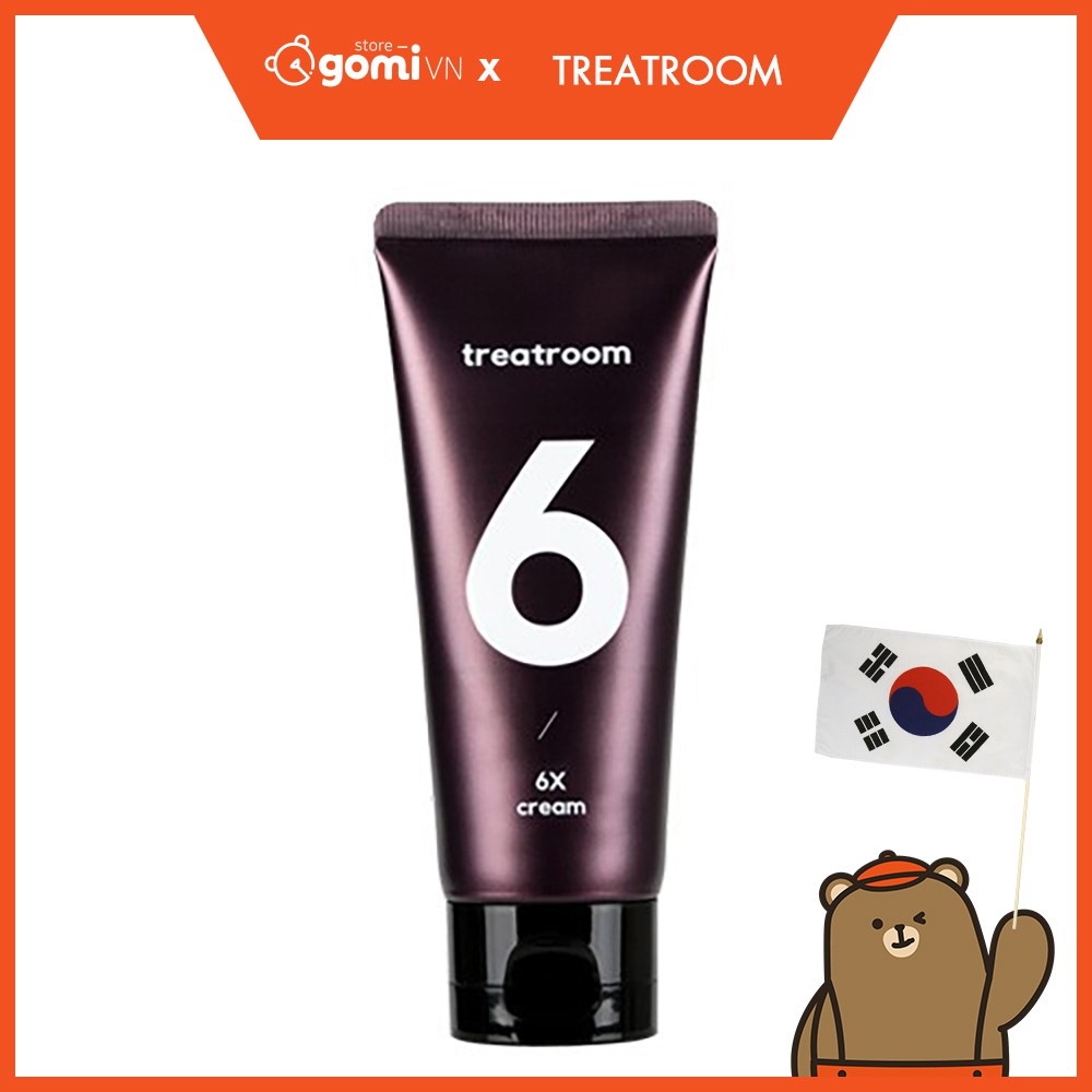 Serum Tinh Chất Dưỡng Tóc Ban Đêm Cho Tóc Khô Hư Tổn Chẻ Ngọn TreatRoom 6XCream GomiStore